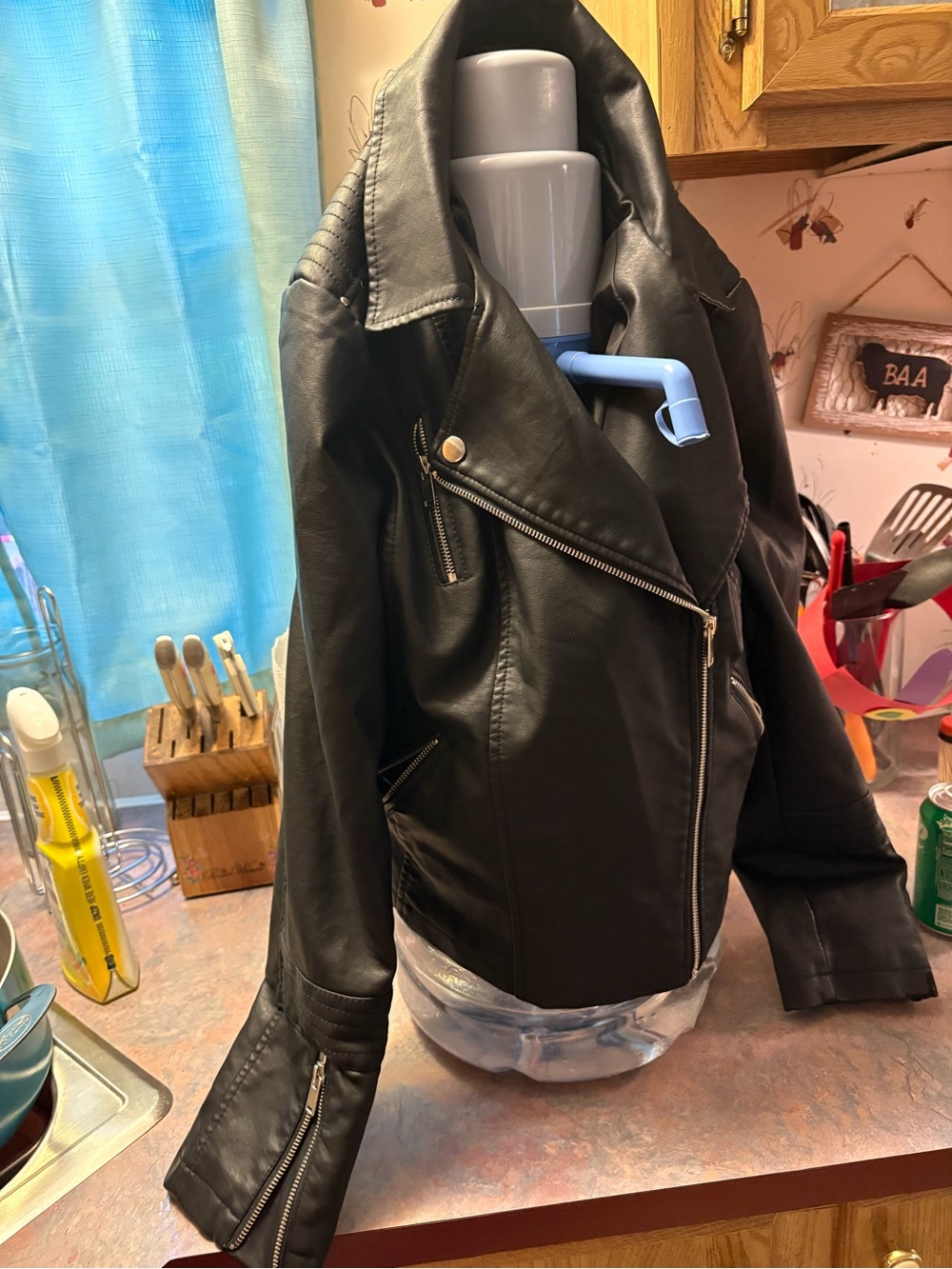 Leather jacket